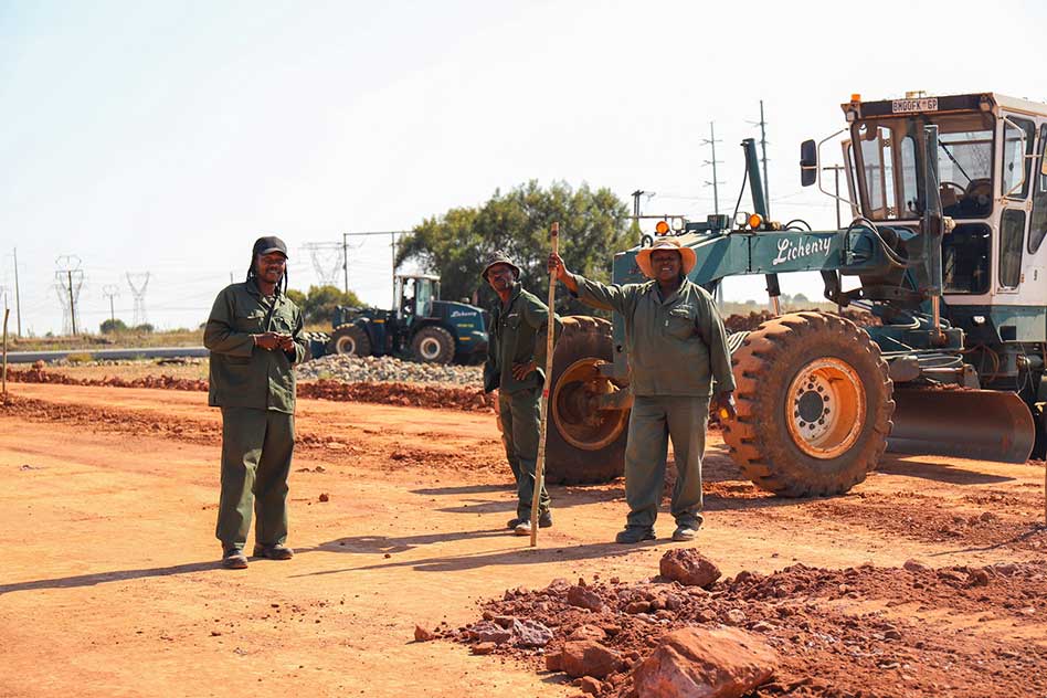 Oversight visit to assess progress on the rehabilitation of road and a bridge on Road P137/1 from N12 to Orkney for rehabilitation in the Matlosana Local Municipality.