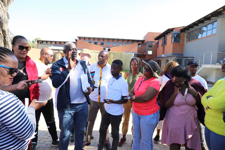 Follow-up oversight visits at Ga Mogopa Housing Development; N14 Development in Ventersdorp and Tlokwe Fire Station projects in JB Marks Local Municipalities.