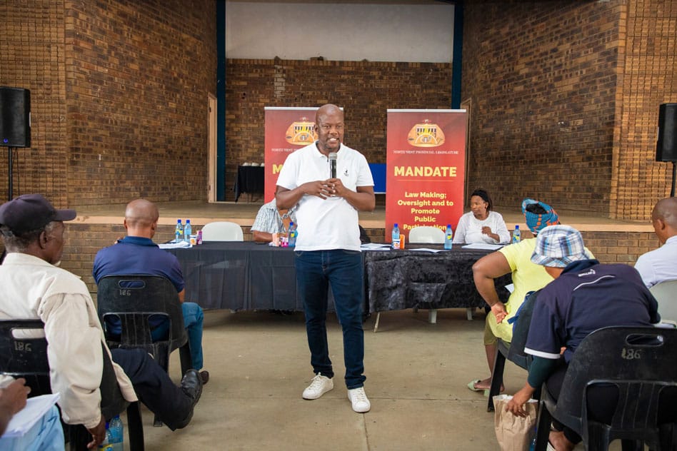 The North West Provincial Legislature’s Portfolio Committee on Economic Development, Environment and Tourism, Agriculture and Rural Development conducted public hearings on the North West Gambling Amendment Bill, 2022 and the North West Consumer Affairs Bill, 2019