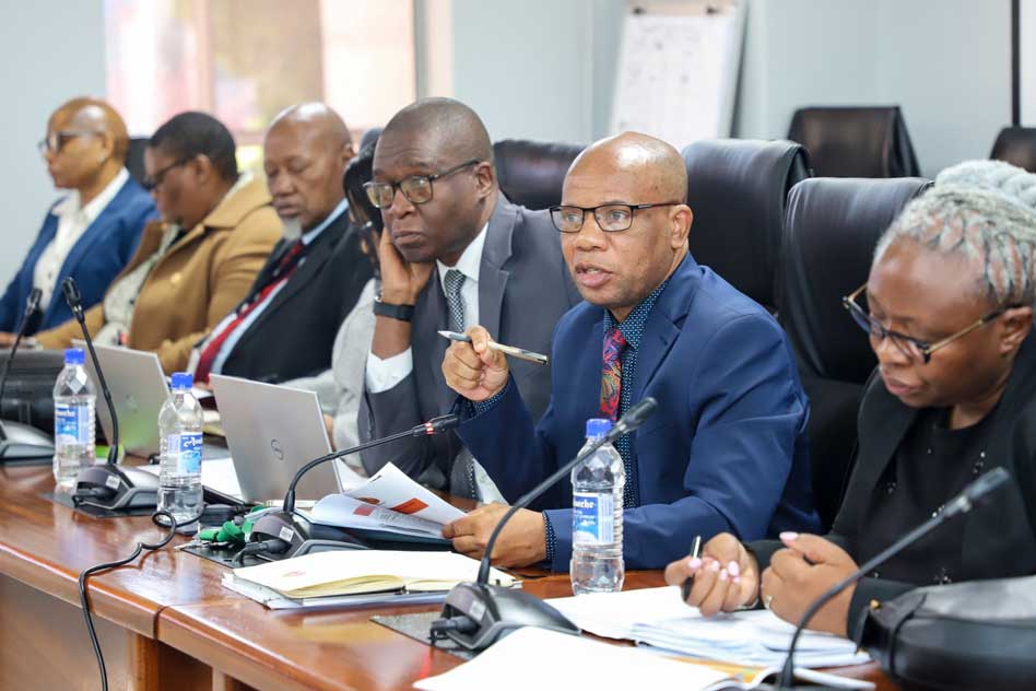 The Standing Committee on Oversight over the North West Legislature led by Hon Michael Groenewald held an oversight meeting with the Speaker of the NWPL