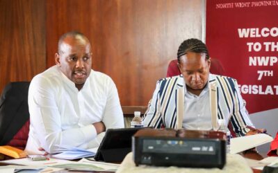 North West Provincial Legislature Portfolio Committee on Community Safety and Transport Management led by Hon Freddy Sonakile conducted an oversight visit at the North West Transport Investments (NTI) offices