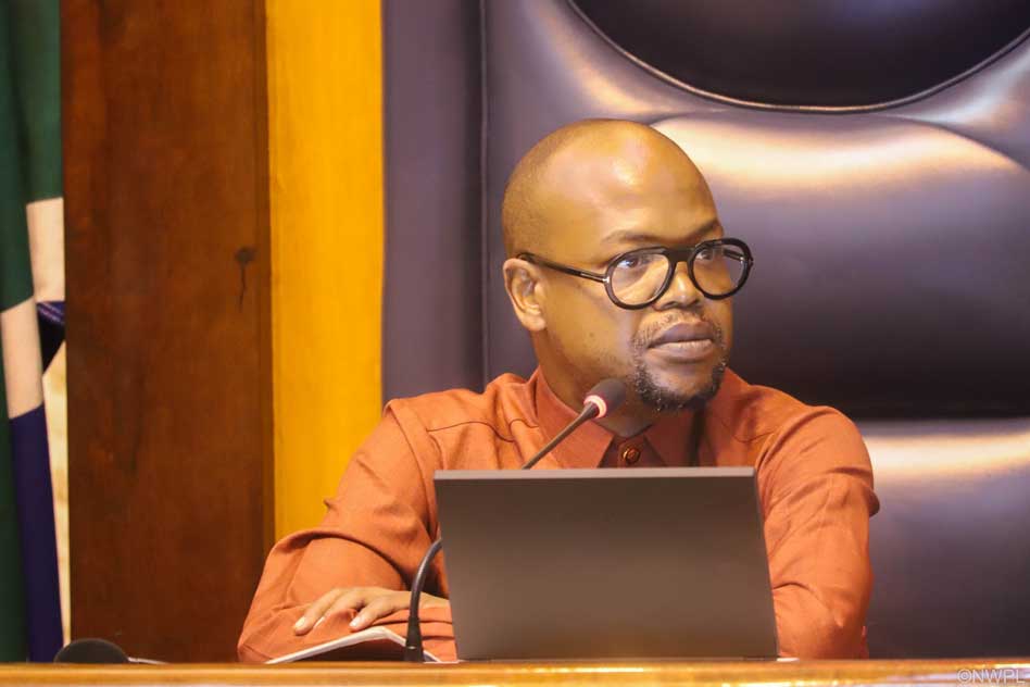 MEC for the Department of Finance, Keneetswe Mosenogi presented the 2024/25 Provincial Adjustment Budget Speech