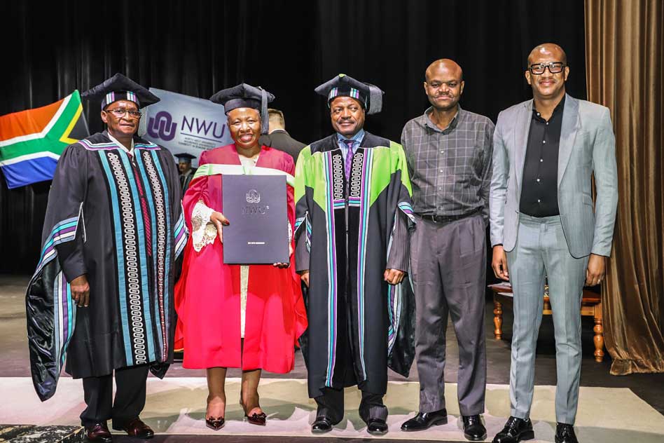 NWPL Dr. Desbo Mohono on being conferred her Doctoral Degree in Doctoral Philosophy in Agriculture