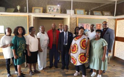 The Honourable Dr. Mohono was in the Moses Kotane Local Municipality area, at Sewagodimo Senior Secondary School and Gobusamang Primary both in Pella near Rustenburg.