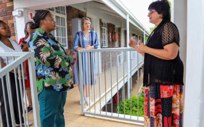 Hon Karabo Magagane conducted oversight visits at the Marthie du Plessis Sentrum Old Age Home, Phaphamang Old Age Home and Bloemhof Community Health Centre