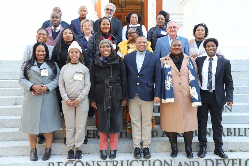 The Portfolio Committee on Premier and Finance chaired by Hon. Nathan Oliphant is currently on a benchmarking mission in Parliament of the Republic of South Africa