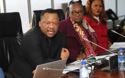 Hon. Nathan Oliphant held an oversight meeting with Provincial Treasury