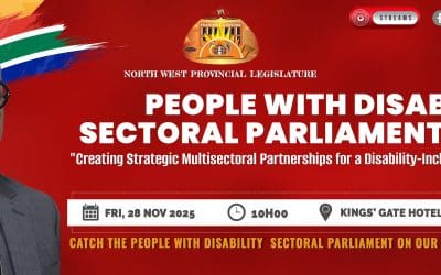 North West Legislature to Host People with Disability Sectoral Parliament 2025