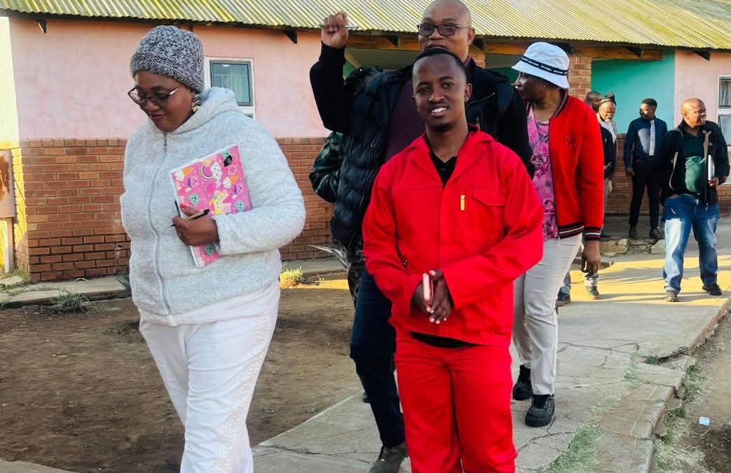 Hon. Tebogo Modise, conducted an oversight visits in Moses Kotane, Rustenburg and Kgetleng River Local Municipalities in the Bojanala District.