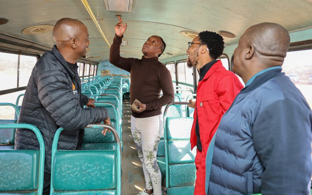 Hon. Freddy Sonakile, continued its Oversight Week Programme in the Bojanala District with oversight visits to Ennis Thabong Secondary School and Madiba a Toloane Secondary School in the Madibeng Local Municipality to assess the state of scholar transport services.