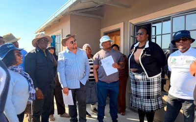 Portfolio Committee on Cooperative Governance, Human Settlements and Traditional Affairs visits Ga Moeka Bulk water, Moretele Illegal Dumping Site and Dikebu Housing Projects in Moretele Local Municipality